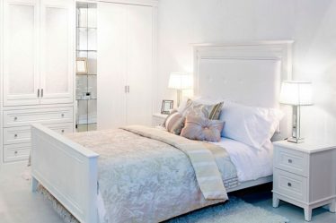 Белая спальня в современном стиле (125+ Фото Дизайна ) — Белые мебель/стены. Как не переборщить с выбором?