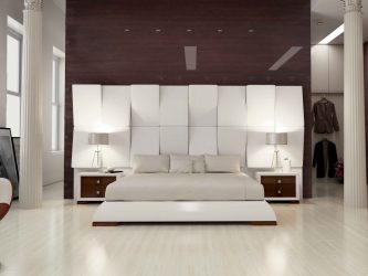 Белая спальня в современном стиле (125+ Фото Дизайна ) — Белые мебель/стены. Как не переборщить с выбором?