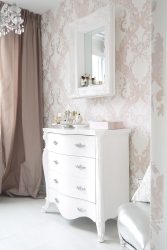 Бежевые обои в интерьере — 175+ (Фото) Комбинированных Сочетаний (в кухне, гостиной, спальне)