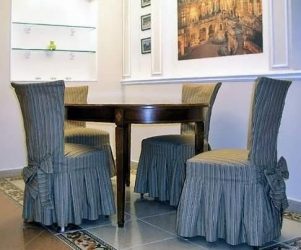 Как сшить чехлы на стулья своими руками (135+ Фото) — Простые и быстрые Мастер-классы