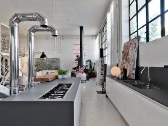 Стол в стиле Лофт (115+ Фото): Какой вид конструкции лучше? (письменный/журнальный/барный/обеденный/трансформер)