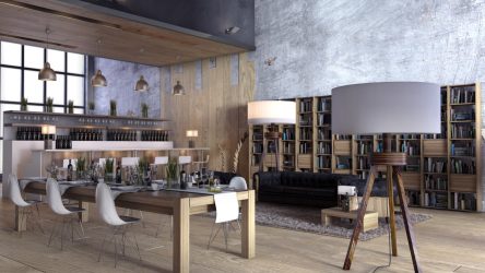 Стол в стиле Лофт (115+ Фото): Какой вид конструкции лучше? (письменный/журнальный/барный/обеденный/трансформер)