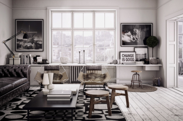 Стол в стиле Лофт (115+ Фото): Какой вид конструкции лучше? (письменный/журнальный/барный/обеденный/трансформер)