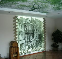 Внутренняя декоративная отделка стен (обои, плитка, панели, штукатурка, краска) + 220 ФОТО