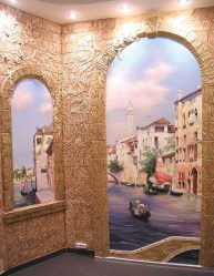 Внутренняя декоративная отделка стен (обои, плитка, панели, штукатурка, краска) + 220 ФОТО