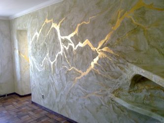 Внутренняя декоративная отделка стен (обои, плитка, панели, штукатурка, краска) + 220 ФОТО