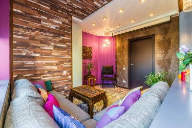 Внутренняя декоративная отделка стен (обои, плитка, панели, штукатурка, краска) + 220 ФОТО