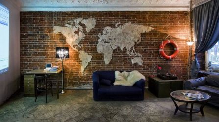 Внутренняя декоративная отделка стен (обои, плитка, панели, штукатурка, краска) + 220 ФОТО