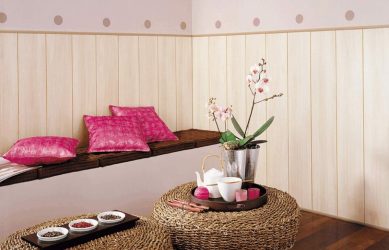 Внутренняя декоративная отделка стен (обои, плитка, панели, штукатурка, краска) + 220 ФОТО