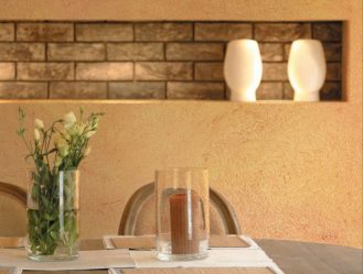 Отделка декоративной штукатуркой в интерьере (150+ Фото) — Технология, которая доступная каждому