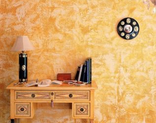 Отделка декоративной штукатуркой в интерьере (150+ Фото) — Технология, которая доступная каждому