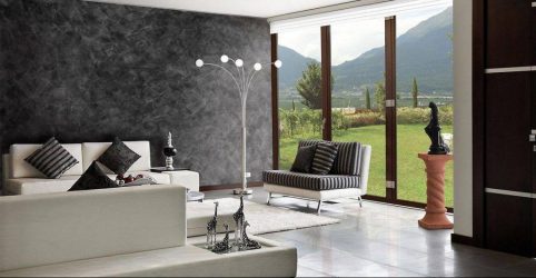 Отделка декоративной штукатуркой в интерьере (150+ Фото) — Технология, которая доступная каждому