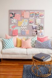 Декоративные подушки Своими руками — Изюминка вашего интерьера. Мастер-классы, схемы, выкройки (145+ Фото)