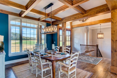 Деревянный потолок с декоративными балками: 165+ (Фото) дизайна и отделки