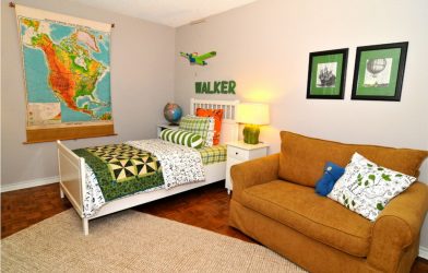 Дизайн детской комнаты с мягким диваном: Как и Куда лучше поставить?