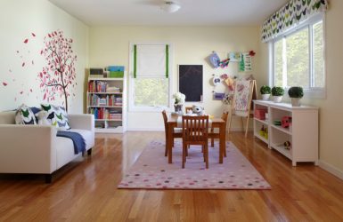 Дизайн детской комнаты с мягким диваном: Как и Куда лучше поставить?