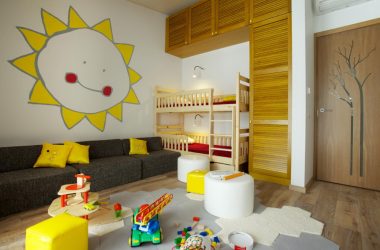 Дизайн детской комнаты с мягким диваном: Как и Куда лучше поставить?