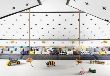 Дизайн детской комнаты с мягким диваном: Как и Куда лучше поставить?