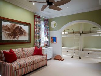 Дизайн детской комнаты с мягким диваном: Как и Куда лучше поставить?