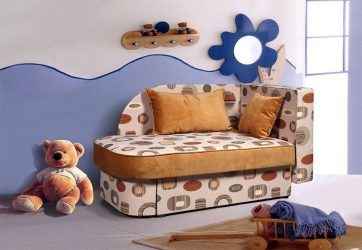 Дизайн детской комнаты с мягким диваном: Как и Куда лучше поставить?