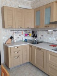 Дизайн малогабаритной кухни с холодильником в хрущевке на 5-6 кв.м. + 190 ФОТО реальных и практичных планировок