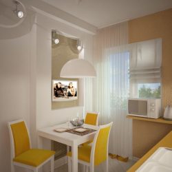 Дизайн малогабаритной кухни с холодильником в хрущевке на 5-6 кв.м. + 190 ФОТО реальных и практичных планировок