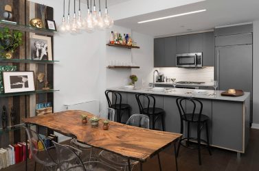 Дизайн малогабаритной кухни с холодильником в хрущевке на 5-6 кв.м. + 190 ФОТО реальных и практичных планировок