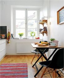 Дизайн малогабаритной кухни с холодильником в хрущевке на 5-6 кв.м. + 190 ФОТО реальных и практичных планировок