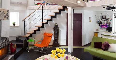 Дизайн интерьера таунхауса в современном стиле: 155+ (Фото) проектов для гостиной, кухни, двора