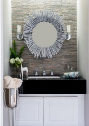 Дизайн ванной в деревянном доме (200+ Фото): Отделка своими руками (потолок, пол, стены)