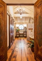 Дизайн ванной в деревянном доме (200+ Фото): Отделка своими руками (потолок, пол, стены)