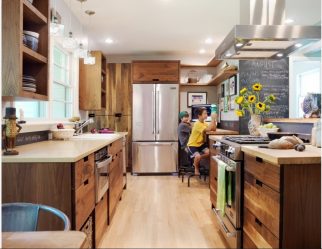 Кухня из Дерева Своими руками — Как сделать? Выбираем мебель для Стильного дизайна (210+ Фото)