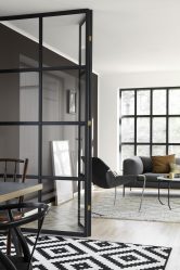 Двери со стеклянными вставками: 180+ (Фото) пластиковых, деревянных и алюминиевых вариантов (входные, межкомнатные, купе)