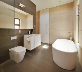 Двери в туалет и ванную — Какие Лучше? 170 Вариантов для Вашего выбора (стеклянные, пластиковые, раздвижные)