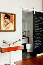 Двери в туалет и ванную — Какие Лучше? 170 Вариантов для Вашего выбора (стеклянные, пластиковые, раздвижные)