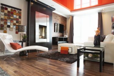 Двухуровневые потолки в зале:  Материалы, интересные сочетания, идеи по дизайну (135+ Фото)