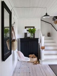 Дизайн элегантной прихожей в маленьком и большом частном доме. Самые модные и доступные интерьеры + 180 ФОТО