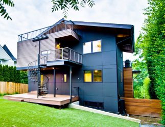 Фасадные панели для загородного дома — Как выбрать? 230+ (Фото) Отделки снаружи (под камень, под кирпич, из дерева)