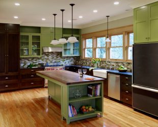 Зеленая кухня в интерьере — Свежесть и безопасность Зеленого в декорировании (130+ Фото). Что дарит этот природный цвет?