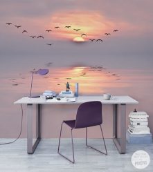 Фотообои на стене в Гостиной, Спальни, Кухни и Детской: 205+ Фото Привлекательных интерьеров