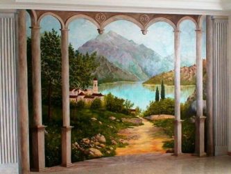 Фотообои на стене в Гостиной, Спальни, Кухни и Детской: 205+ Фото Привлекательных интерьеров