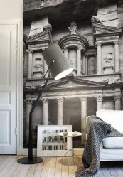 Фотообои на стене в Гостиной, Спальни, Кухни и Детской: 205+ Фото Привлекательных интерьеров