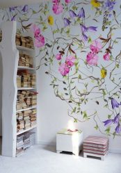 Фотообои на стене в Гостиной, Спальни, Кухни и Детской: 205+ Фото Привлекательных интерьеров