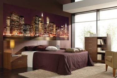 Фотообои на стене в Гостиной, Спальни, Кухни и Детской: 205+ Фото Привлекательных интерьеров