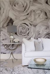 Фотообои на стене в Гостиной, Спальни, Кухни и Детской: 205+ Фото Привлекательных интерьеров