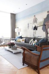 Фотообои на стене в Гостиной, Спальни, Кухни и Детской: 205+ Фото Привлекательных интерьеров