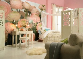 Фотообои на стене в Гостиной, Спальни, Кухни и Детской: 205+ Фото Привлекательных интерьеров