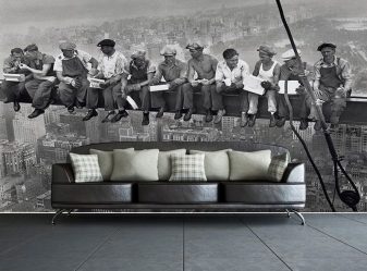 Фотообои на стене в Гостиной, Спальни, Кухни и Детской: 205+ Фото Привлекательных интерьеров