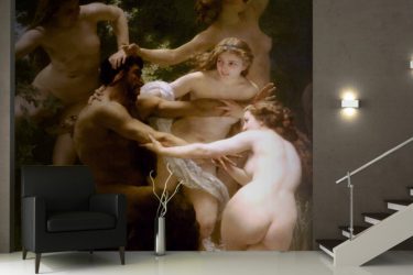 Фотообои на стене в Гостиной, Спальни, Кухни и Детской: 205+ Фото Привлекательных интерьеров