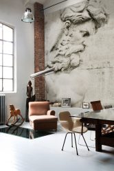 Фотообои на стене в Гостиной, Спальни, Кухни и Детской: 205+ Фото Привлекательных интерьеров